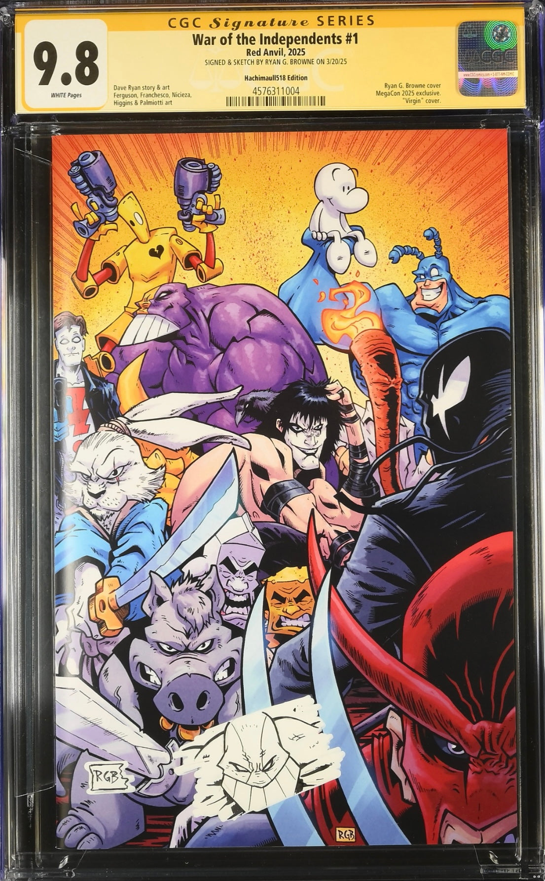 CGC 9.8 - War of the Independents 1 Remark Maxx