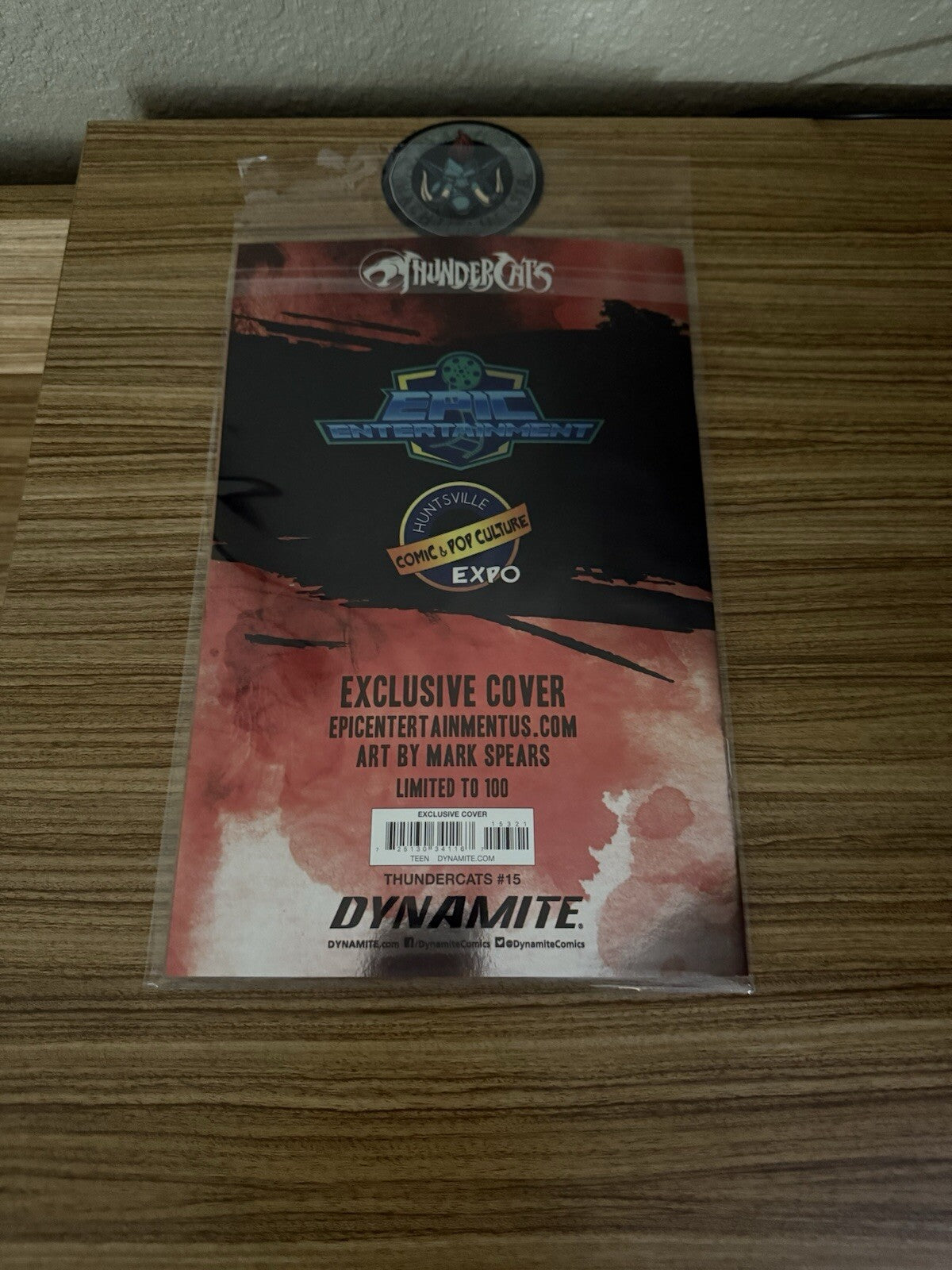 Thundercats 15 Mark Spears Foil Huntsville Ltd 100 NM Fast Shipping!!