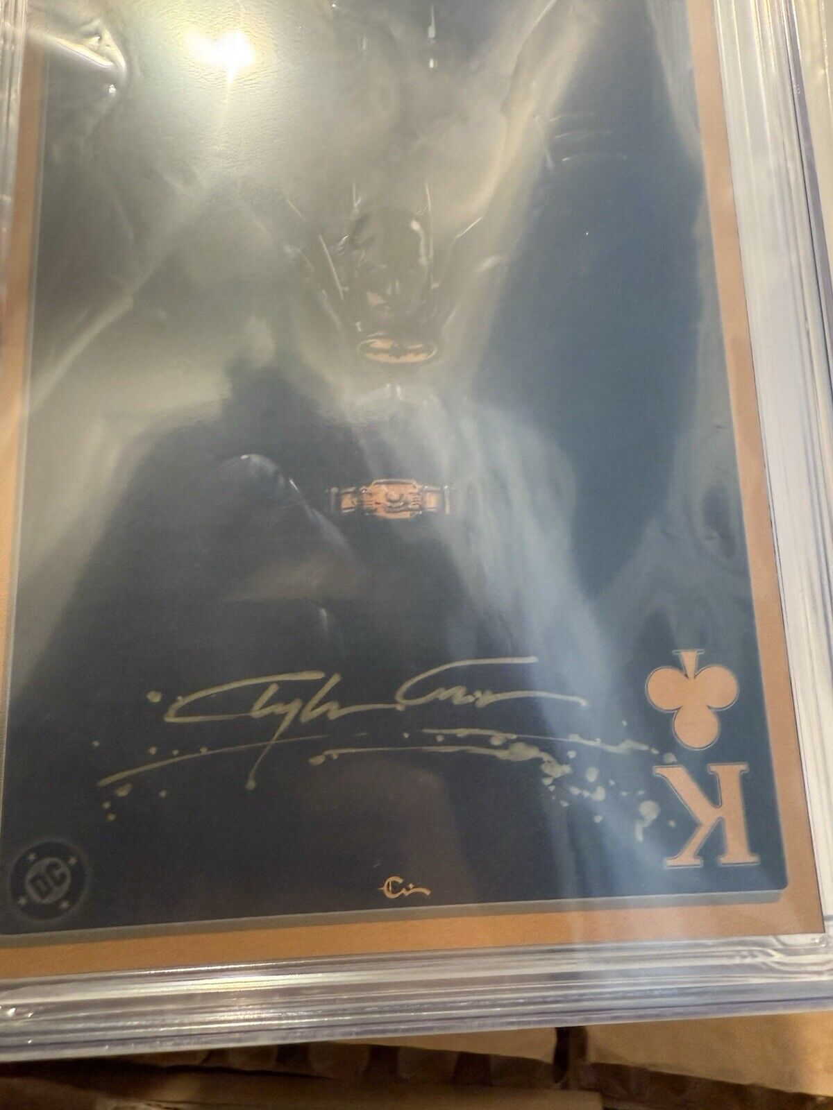 CGC SS 9.9 - Batman 614 Gold Murder Signed Clayton Crain Megacon 2025