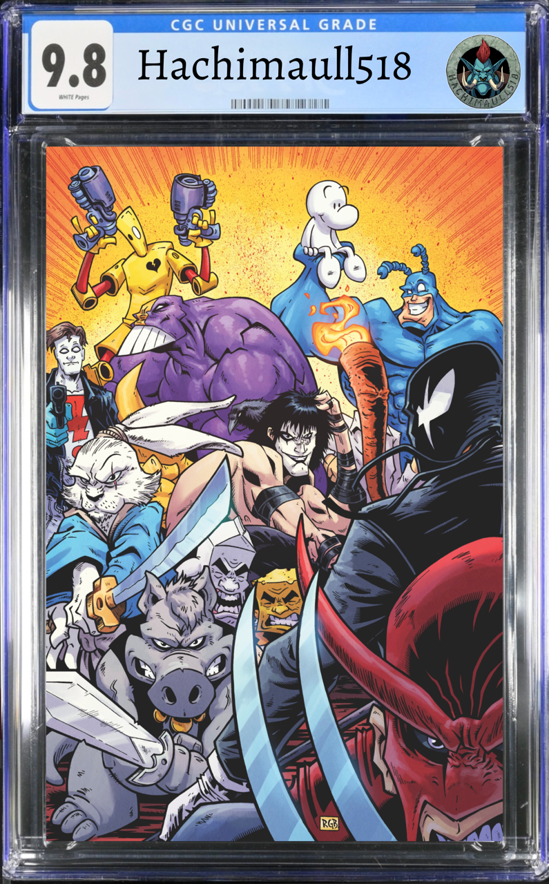 War Of The Independents 1 Ryan G Browne Raw + CGC Options Ltd 200 With COA