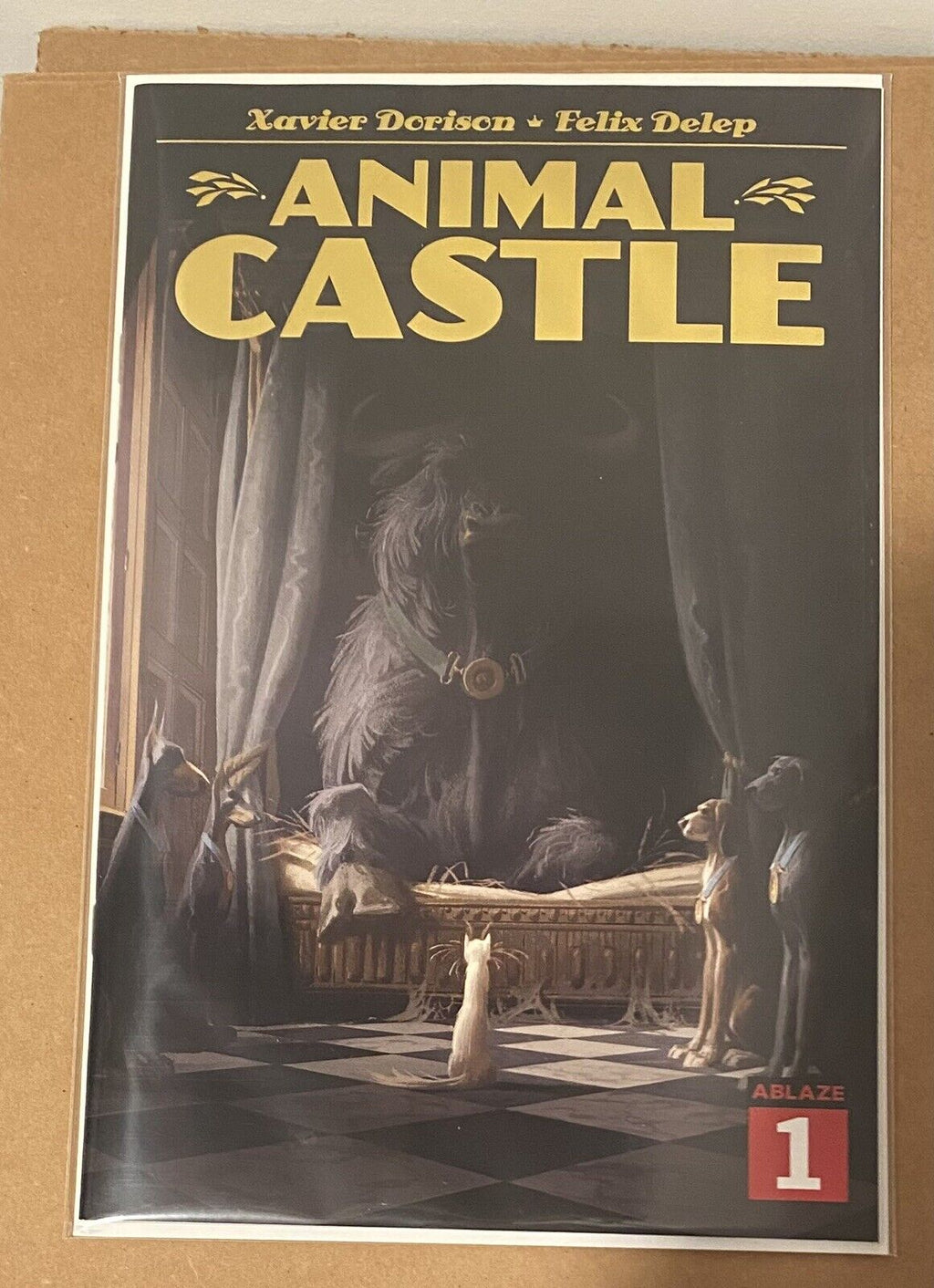 Animal Castle 1 Gold Foil 2nd Print - Ltd 400 Copies NM!! Ships In Gemini