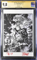 CGC SS 9.8 - The Crow Dead Time 1 B&W Virgin Dbl Signed Kyle Hotz & James O’Barr
