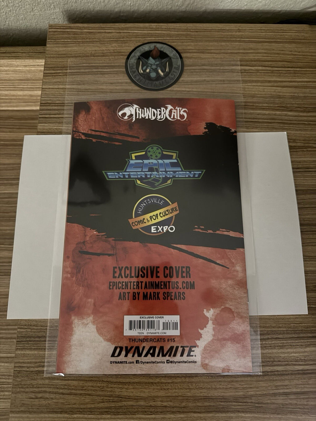 Thundercats 15 Mark Spears Huntsville Cardstock Ltd 400 NM Fast Shipping!