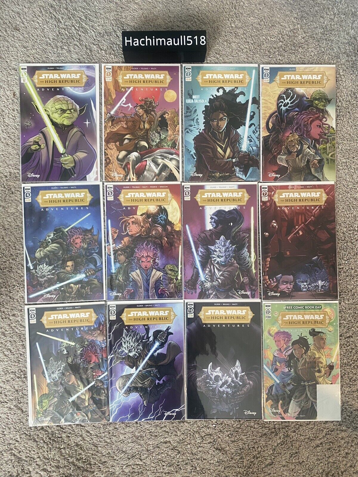 Star Wars High Republic Adventures 1-10 Lot Of 12 Books! Fast Shipping