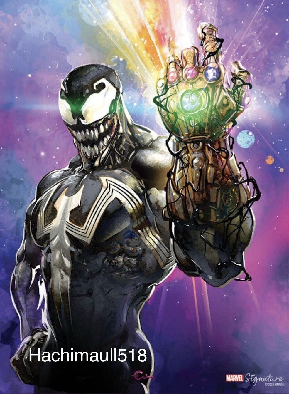 Venom 7 Canvas Art Print Clayton Crain 24x30