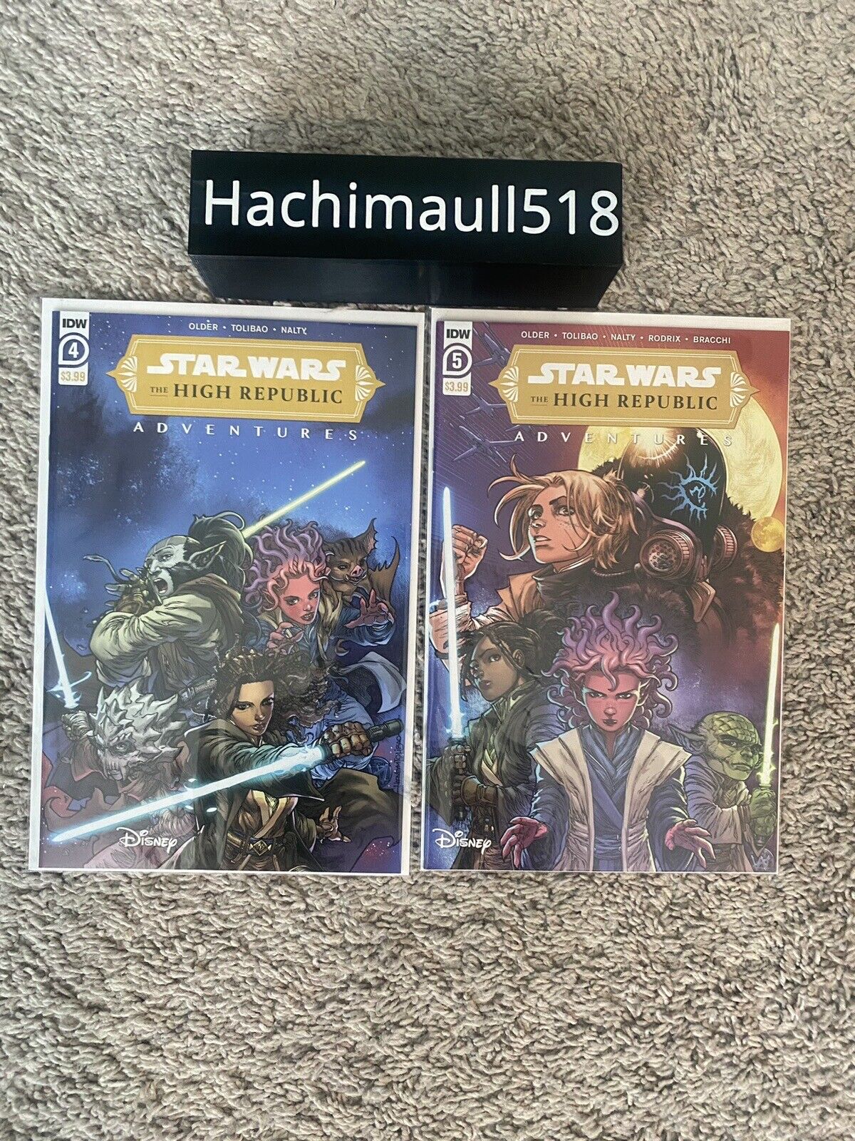 Star Wars High Republic Adventures 4 5 6 7 8 9 10, 7 Books! Fast Shipping