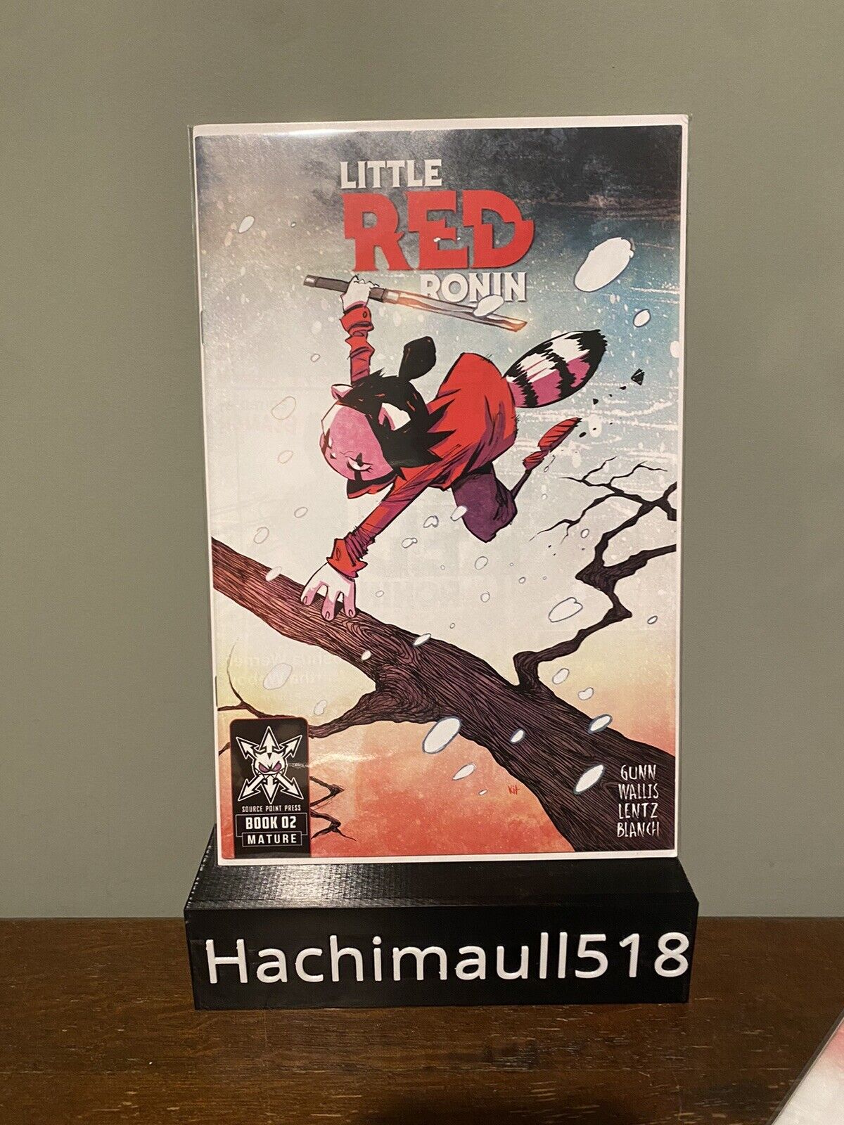 Little Red Ronin 1 2 3 Set! Ships Fast First Class Mail! Brand New Bcw Bags!!