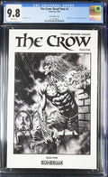 CGC 9.8 - The Crow Dead Time 1 Kyle Hotz B&W NYCC Trade Ltd 200 W/COA