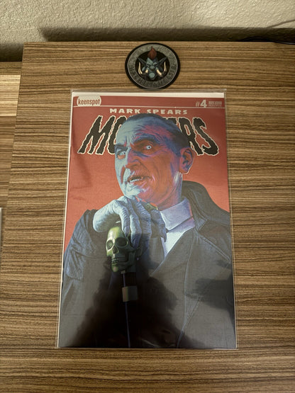 Mark Spears Monsters 4 Dracula Red Foil Huntsville Ltd 100 NM Fast Shipping!