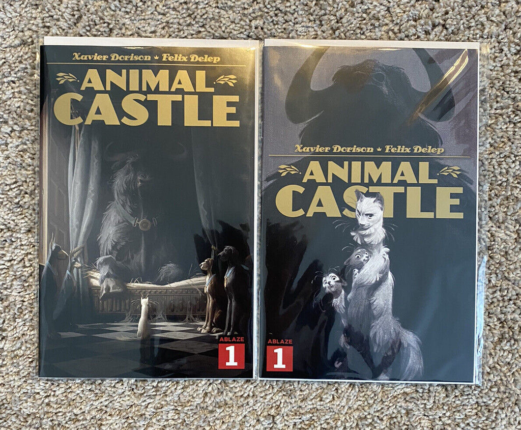 Animal Castle 1 First Print A + B Set! Ships First Class In Gemini Mailer