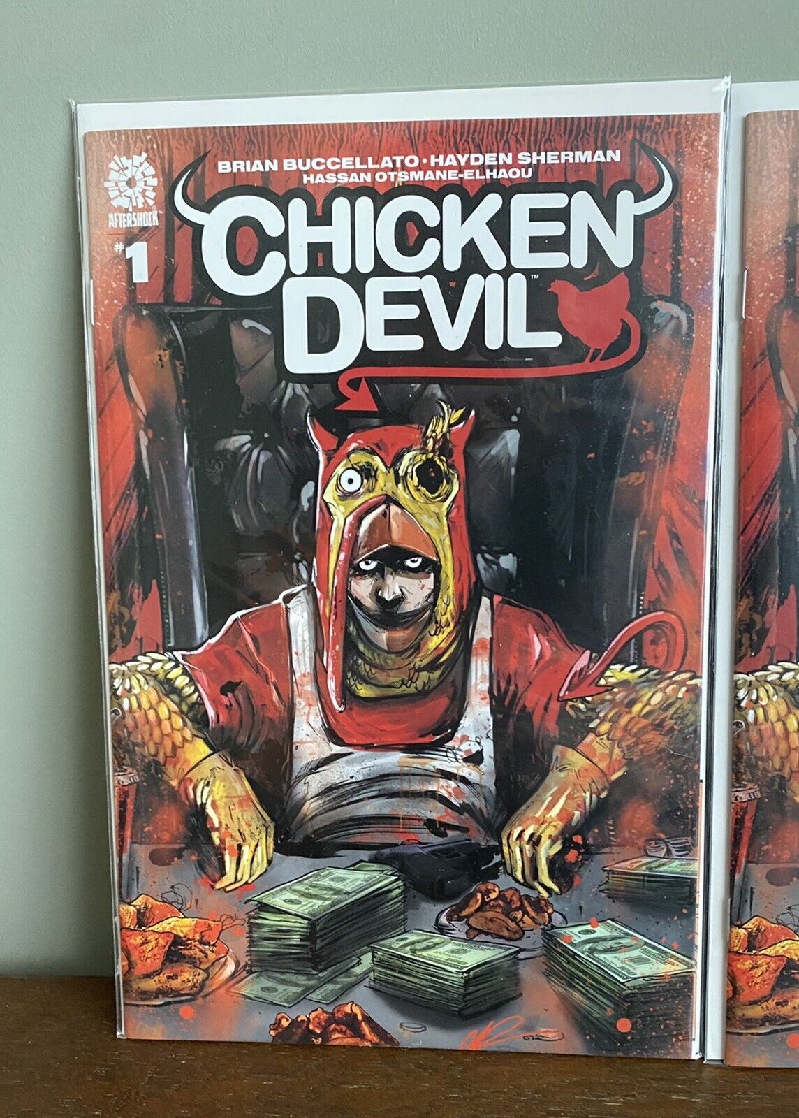 Chicken Devil 1 Chinh Potter Set! Trade + Virgin. NM Ships Next Day