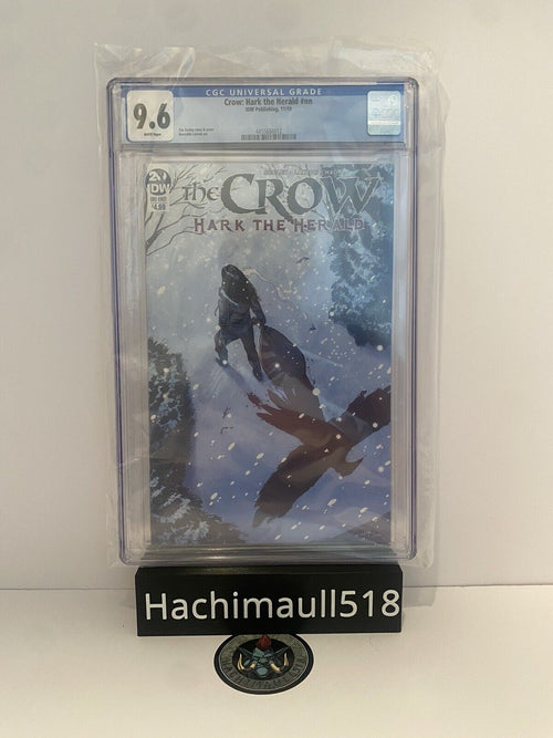 CGC 9.6 The Crow Hark The Herald 2019 Meredith Laxton Cover