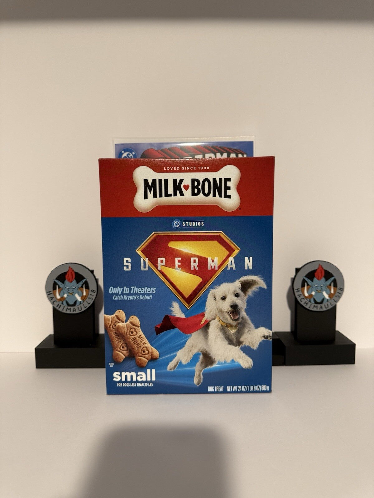 Superman: A Friendship Unleashed 1 + Sealed Milk-Bone Dog Bones Box 2025