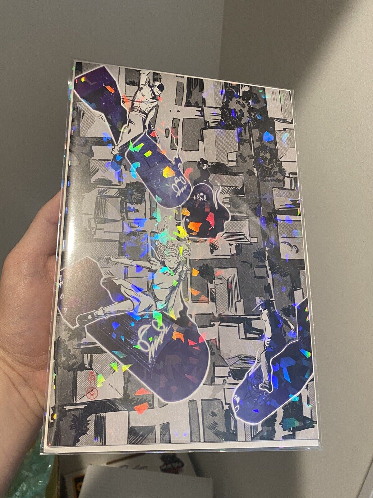 Eight Billion Genies 8 Joseph Schmalke C2E2 Megacon B&W Ltd 444 NM