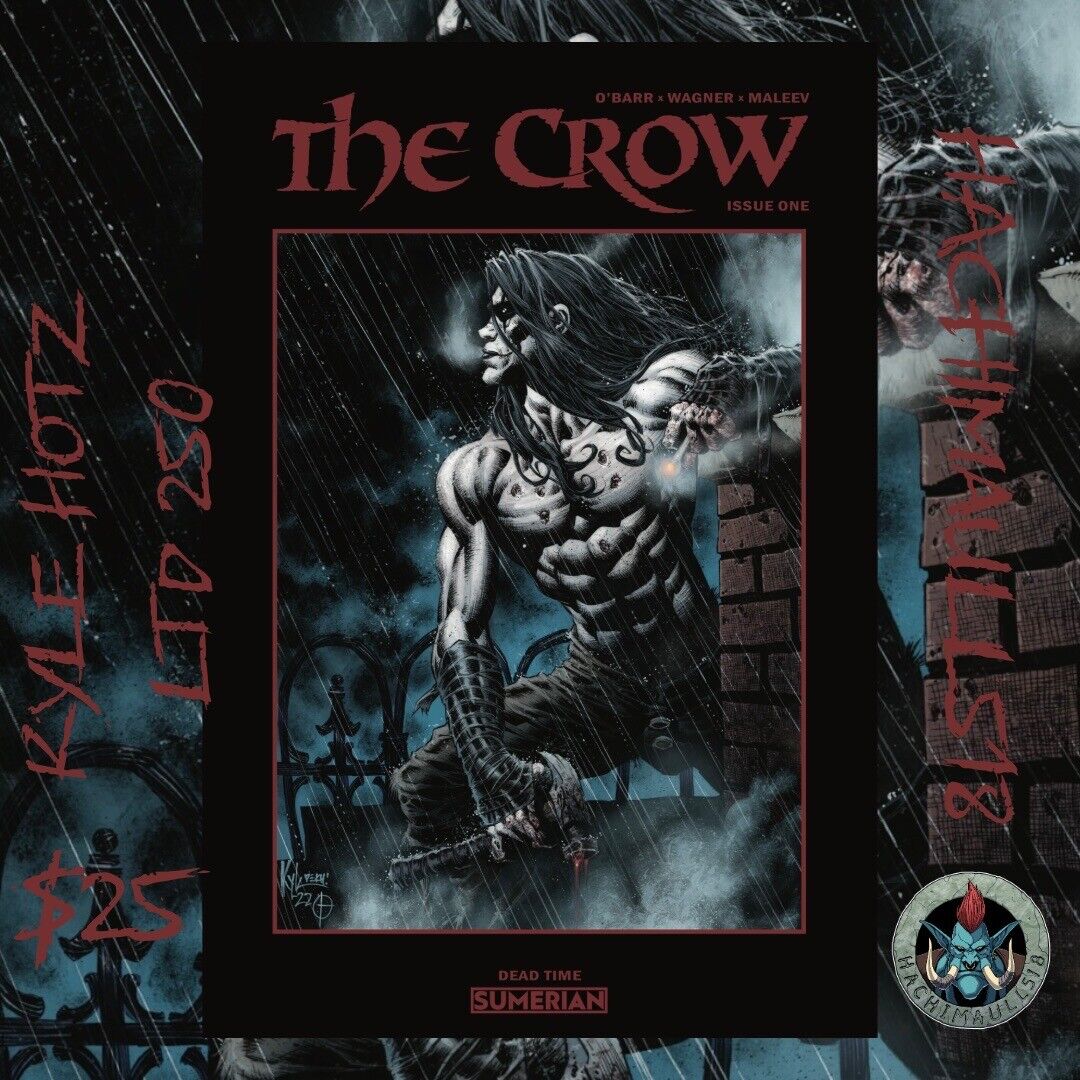 The Crow Dead Time 1 Kyle Hotz Hachimaull Exclusive Ltd 250 With COA!!