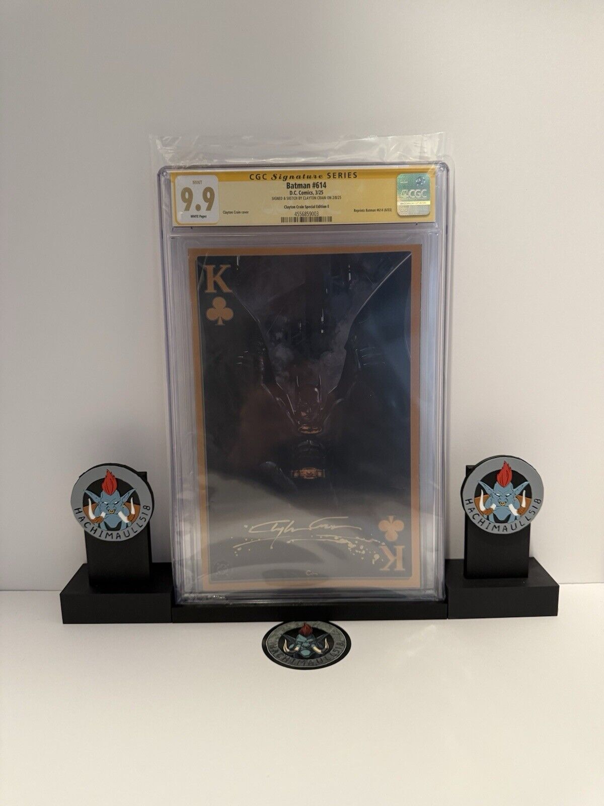 CGC SS 9.9 - Batman 614 Gold Murder Signed Clayton Crain Megacon 2025