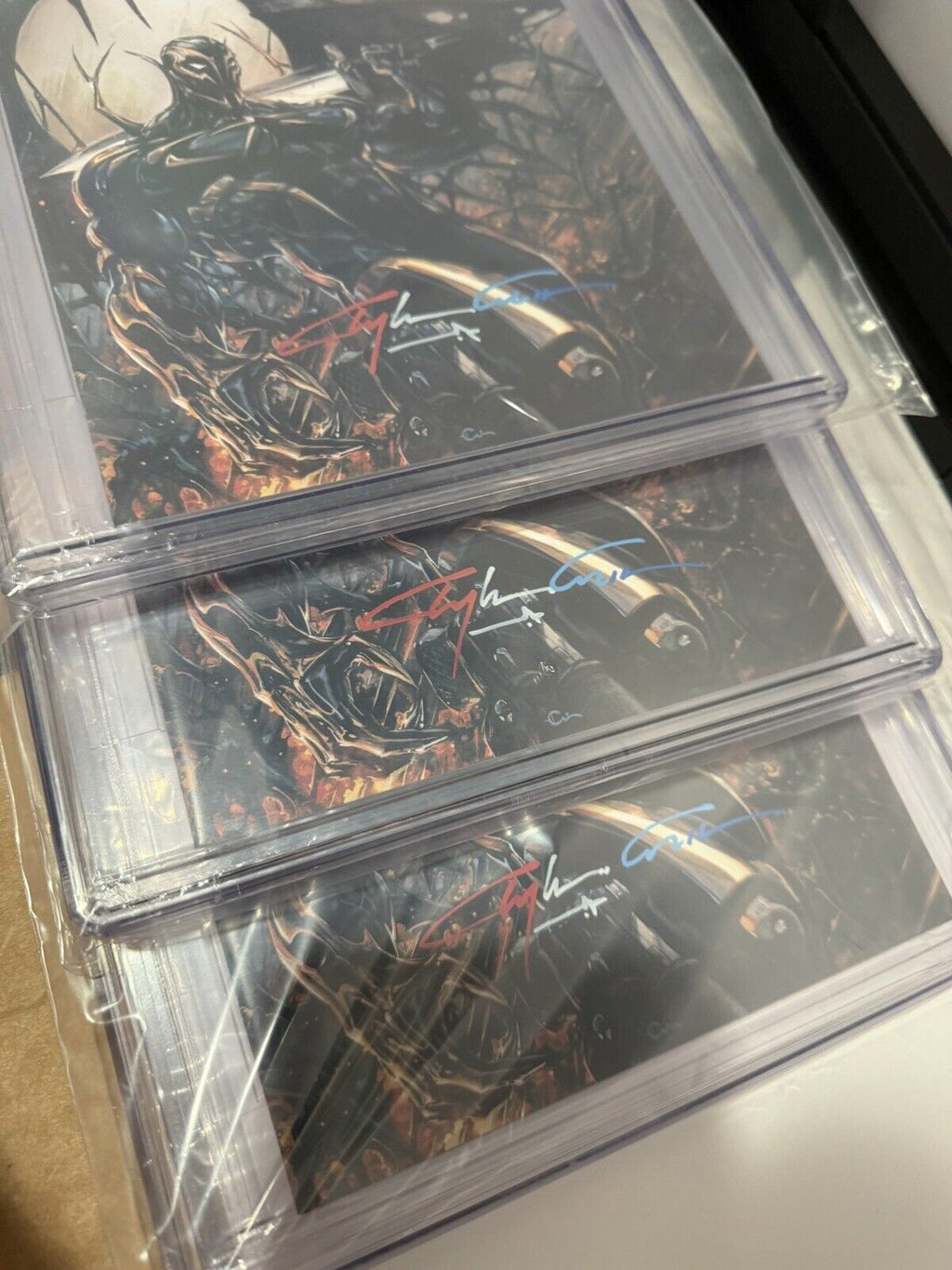 CGC SS 9.8 - Clayton Crain Split Shot Sketchbook Freedom Signature Megacon 2025