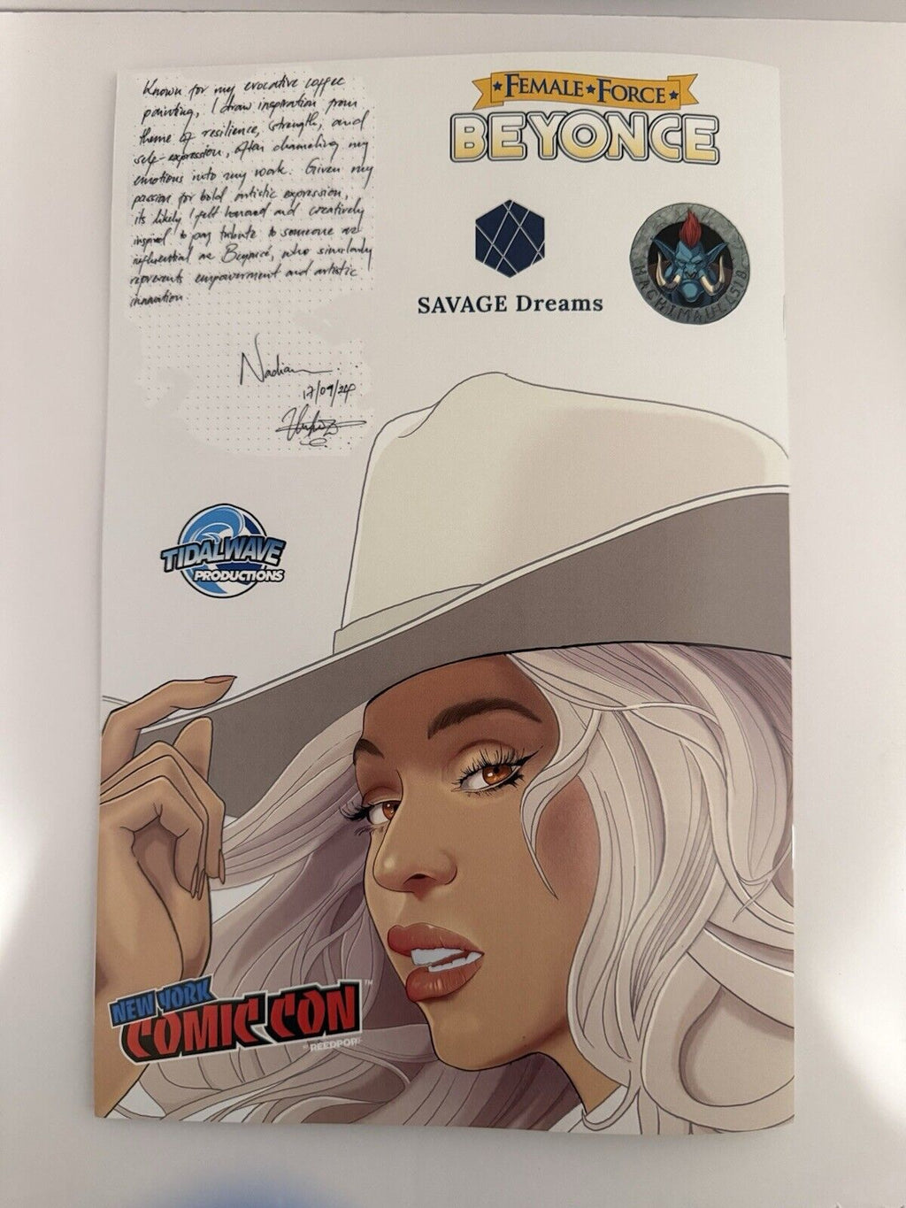 Female Force: Beyonce Nadia Wamunyu Ltd 100 Sets NYCC Hachimaull518 Exclusive!