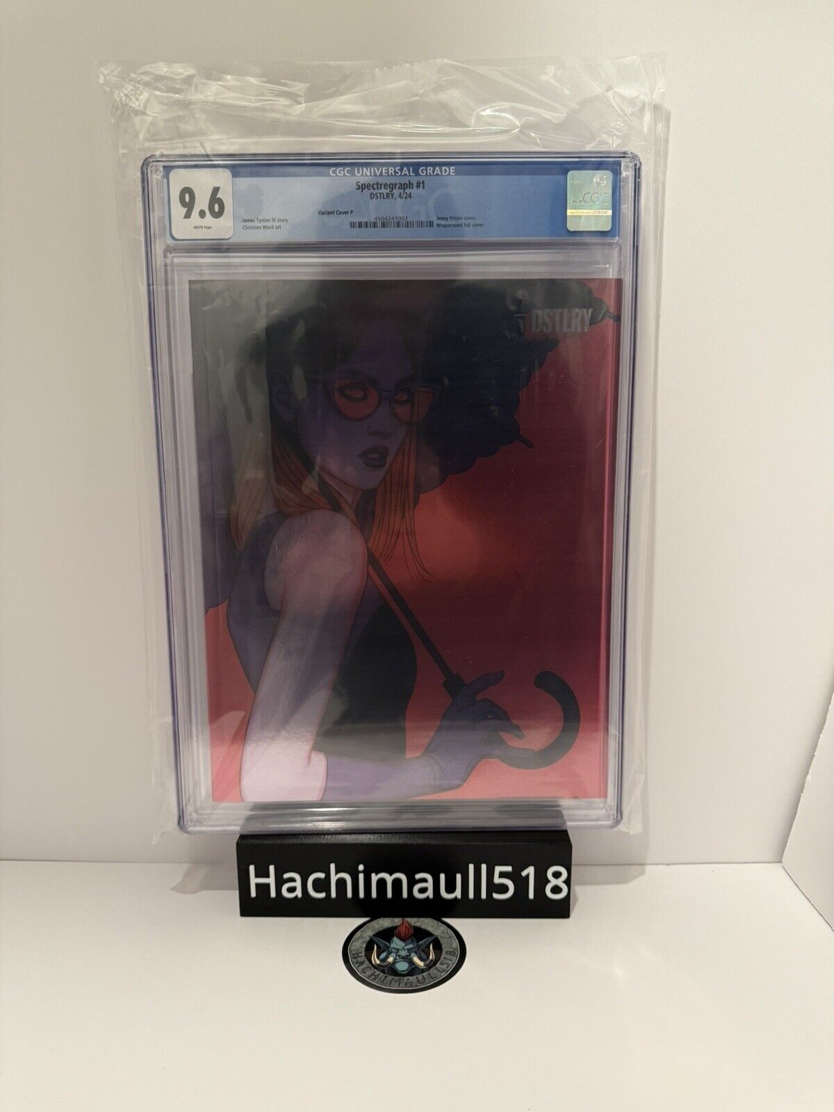 CGC 9.6 - Spectregraph 1 Jenny Frison Foil C2E2 Exclusive 2024
