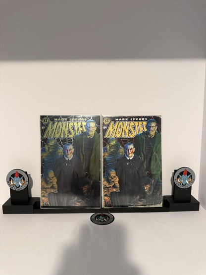 Mark Spears Monsters 4 Huntsville Family Portrait Ltd 100/200 Foil Cardstock NM!