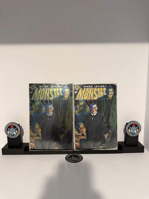 Mark Spears Monsters 4 Huntsville Family Portrait Ltd 100/200 Foil Cardstock NM!