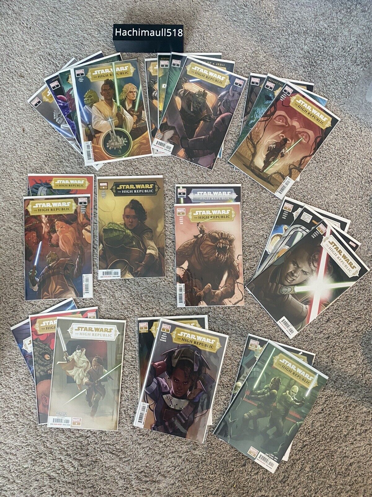 Star Wars The High Republic Vol 1 1-10 Mega 26 Book Lot! Variants And Printings