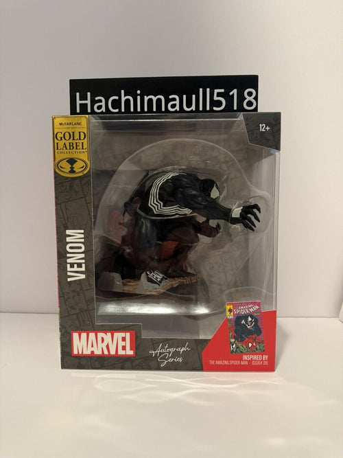 Todd McFarlane Autographed Marvel Venom 316 Gold Label Series Action Figure Toys