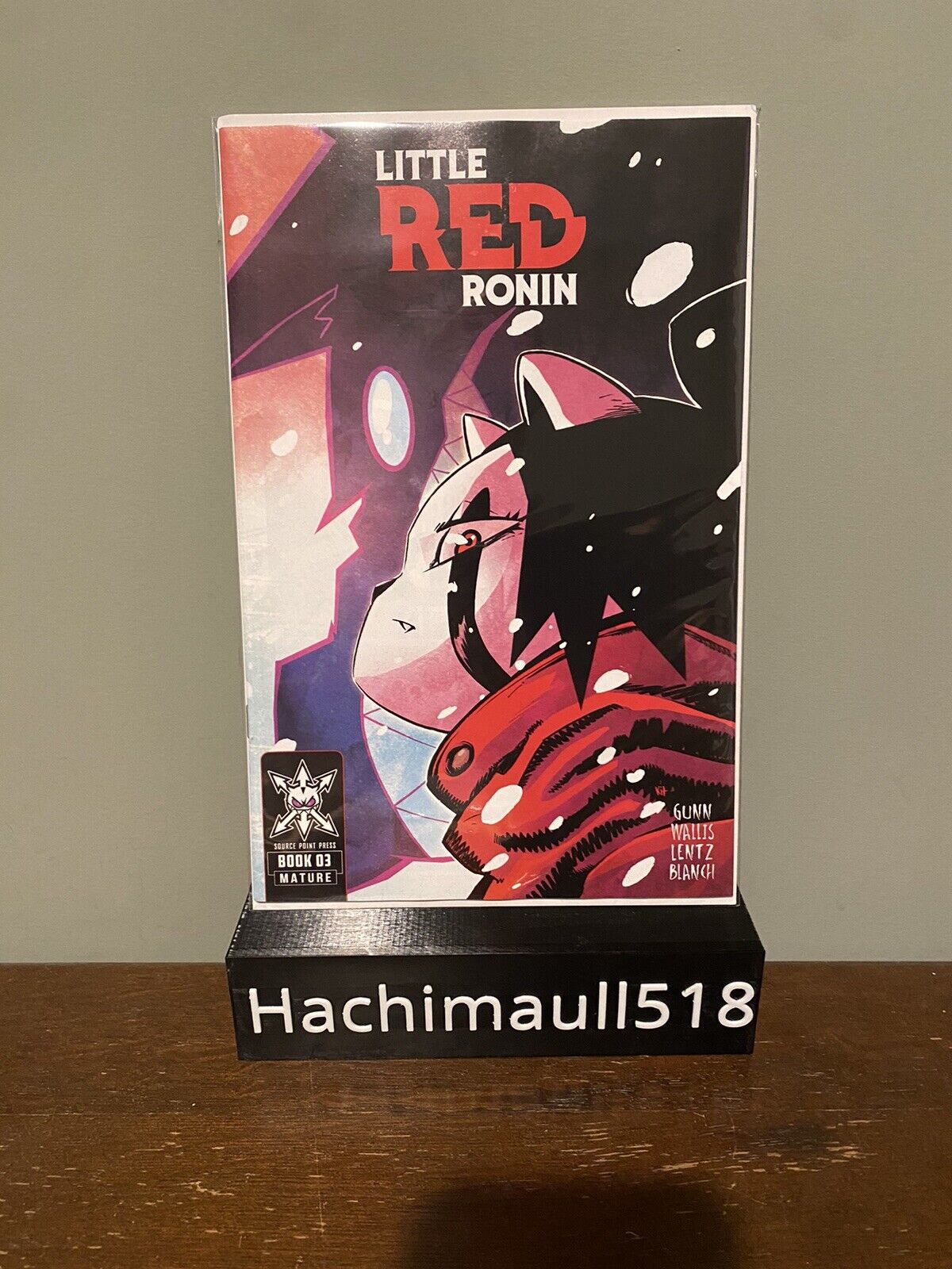 Little Red Ronin 1 2 3 Set! Ships Fast First Class Mail! Brand New Bcw Bags!!