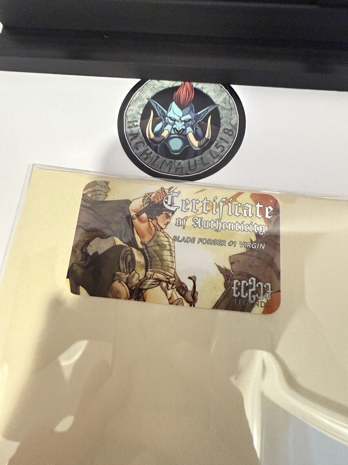 Blade Forger Metal Ashcan ECGCE Legends