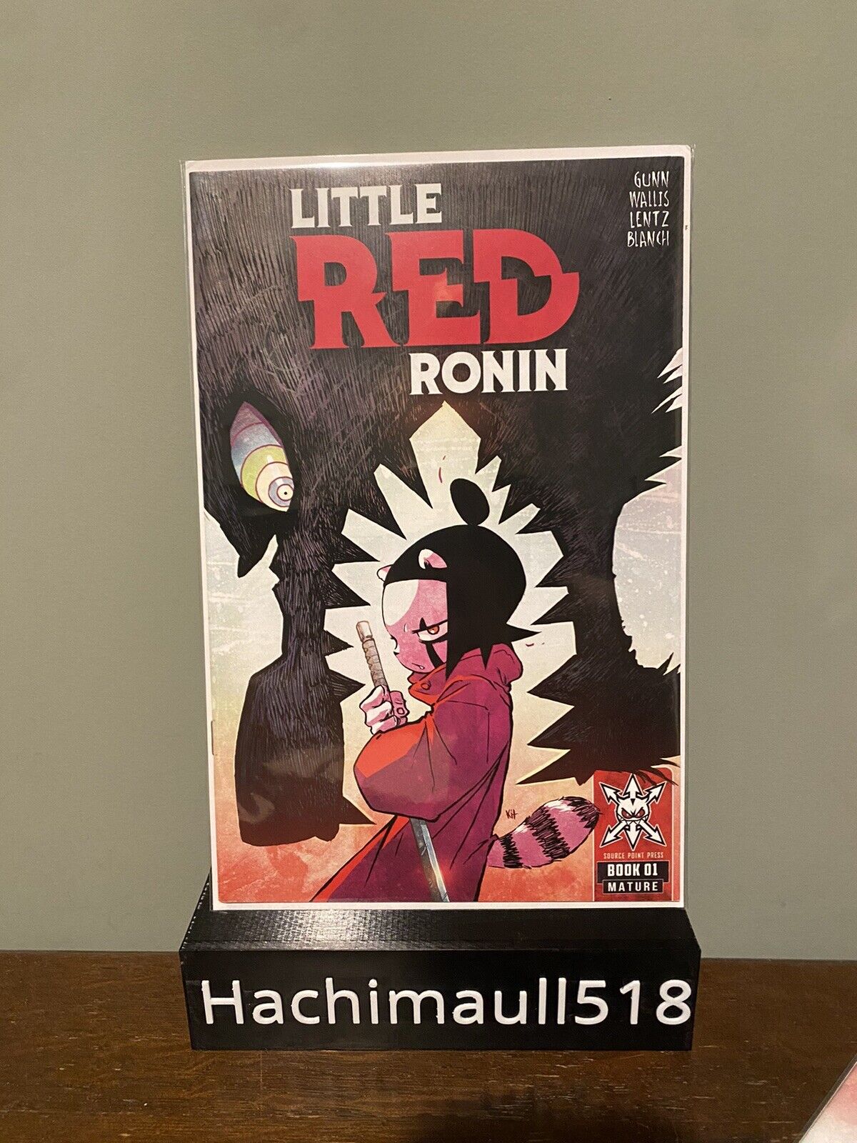 Little Red Ronin 1 2 3 Set! Ships Fast First Class Mail! Brand New Bcw Bags!!