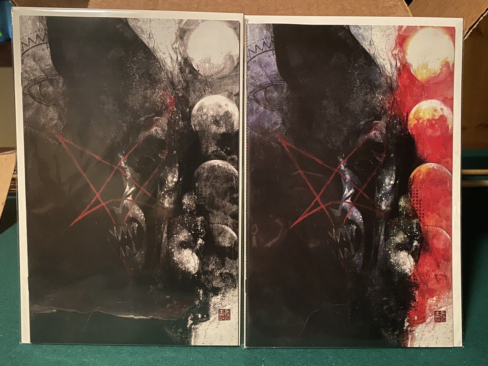 Department of Truth 13 Zu Orzu Set! Virgin + Color Splash NM!! Ships Next Day!