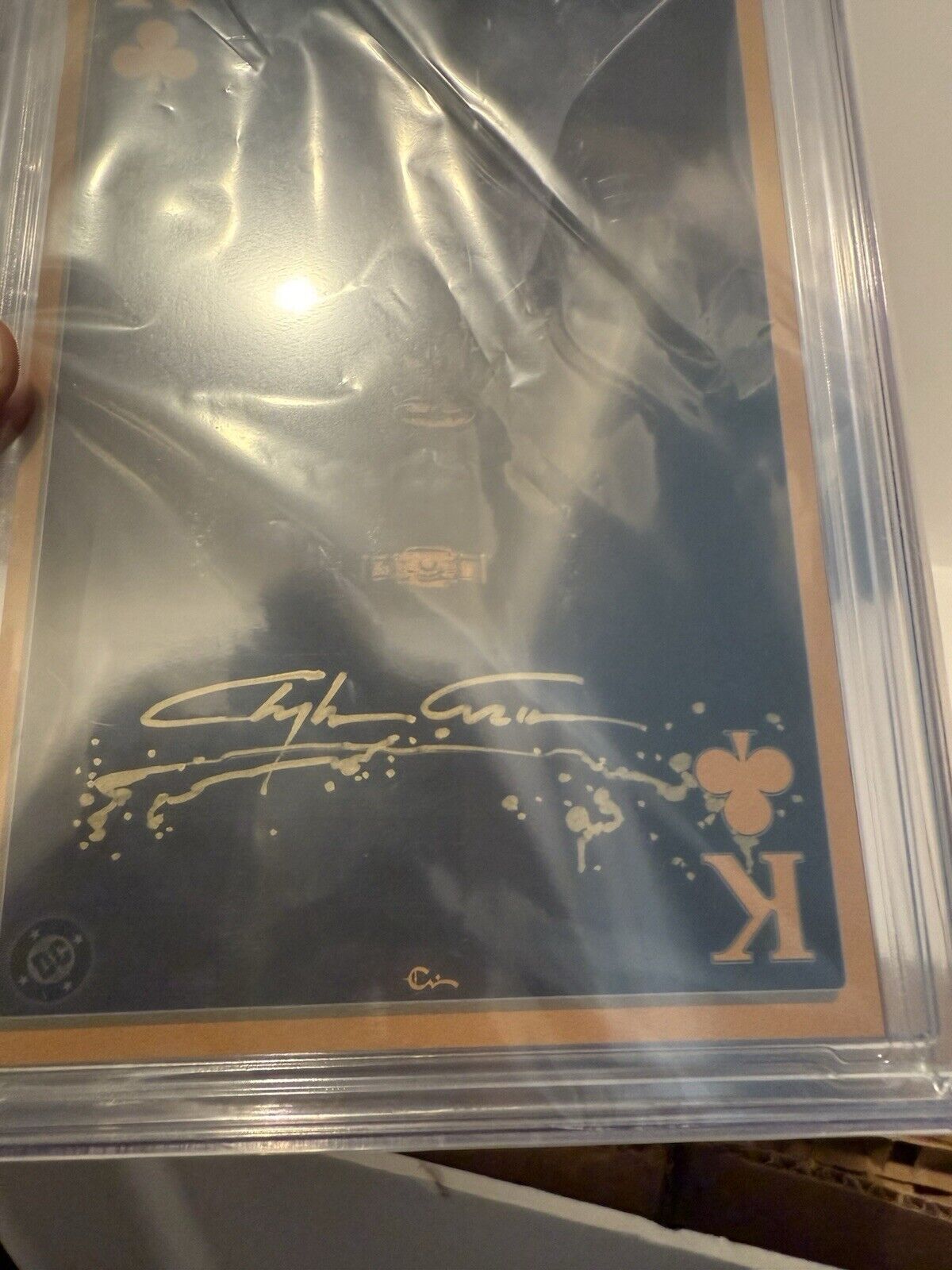 CGC SS 9.8 - Batman 614 Gold Murder Signed Clayton Crain Megacon 2025
