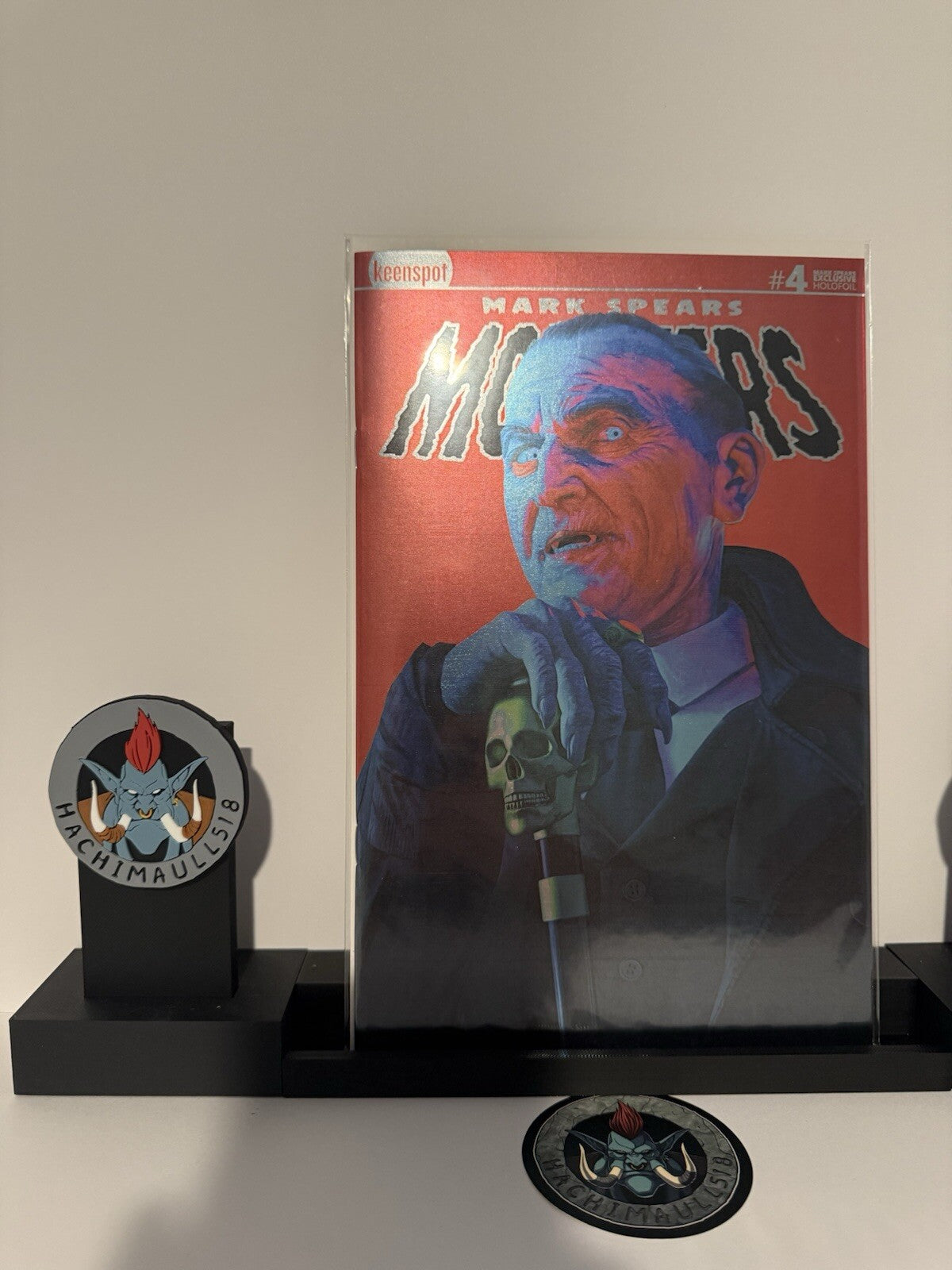 Mark Spears Monsters 4 Dracula Red Foil Huntsville Ltd 100 NM Fast Shipping!