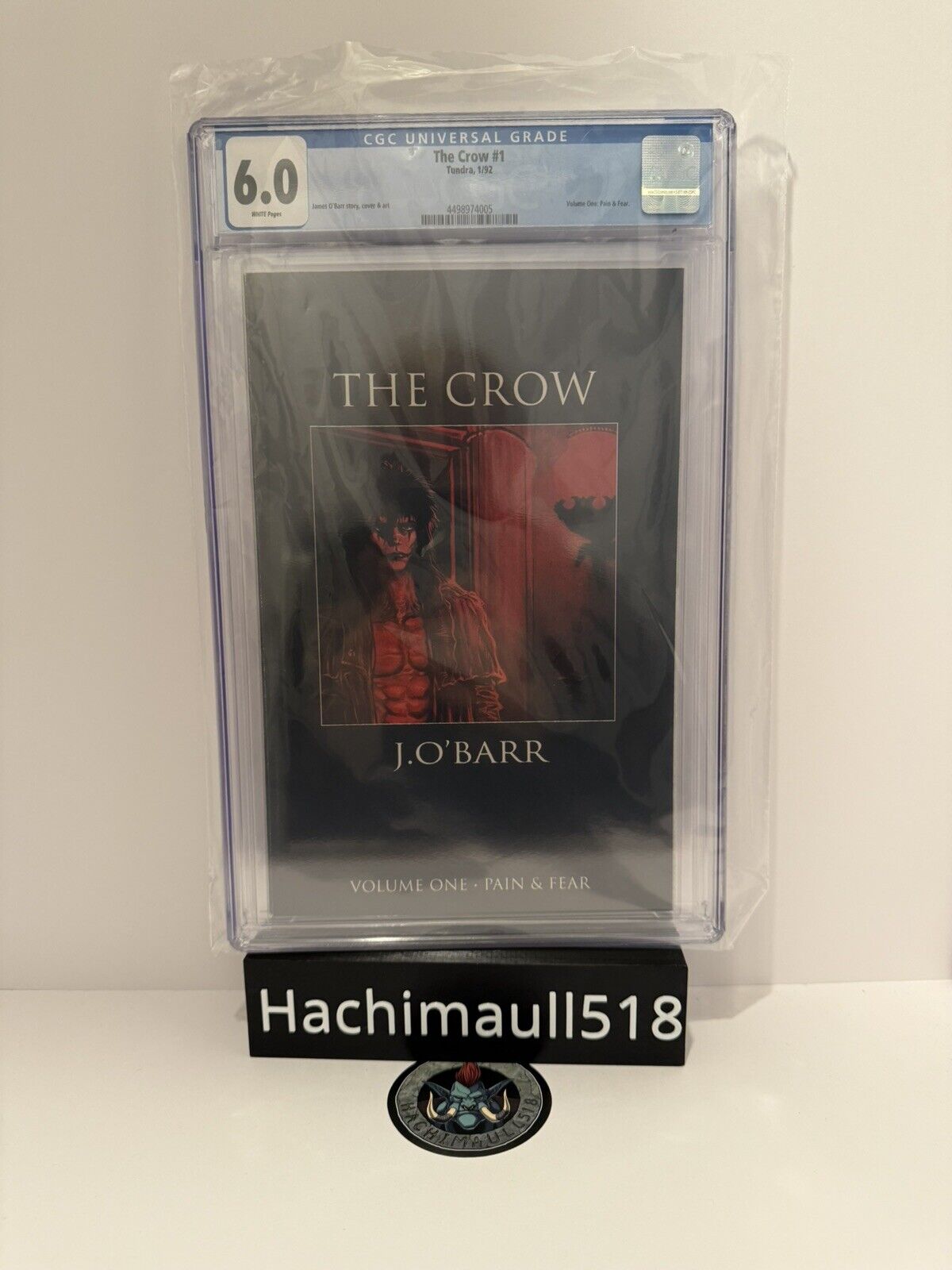 CGC 6.0 - The Crow 1 Tundra TPB James O’Barr - Volume One: Pain & Fear