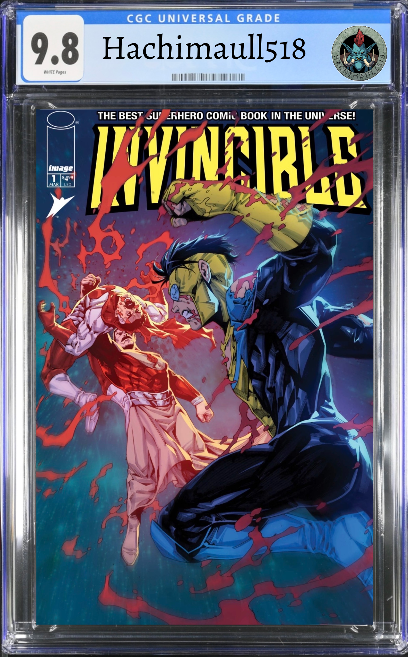 Invincible 1 Lipwei Chang Megacon Exclusive Matte Foil – Hachimaull518