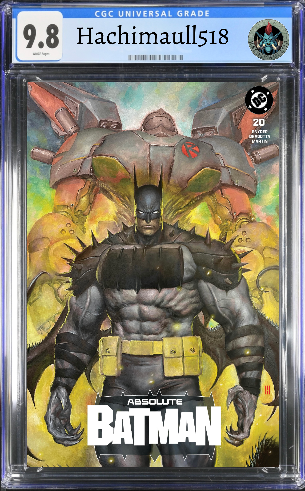 Absolute Batman 20 Mike Choi Exclusive! – Hachimaull518