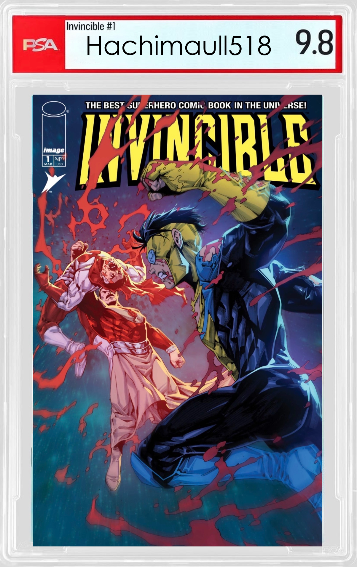 Invincible 1 Lipwei Chang Megacon Exclusive Matte Foil – Hachimaull518