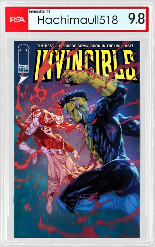 Invincible 1 Lipwei Chang Megacon Exclusive Matte Foil – Hachimaull518